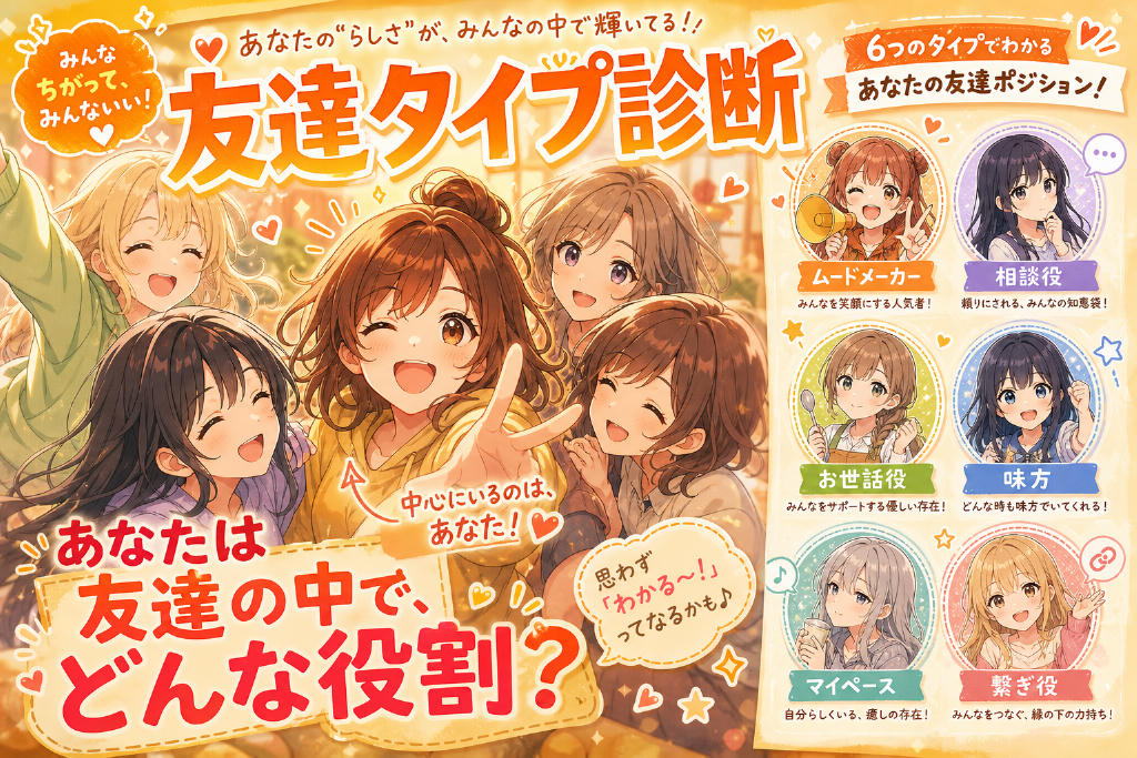 友達タイプ診断