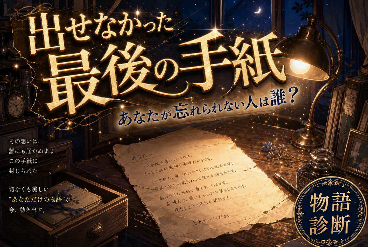 出せなかった手紙の診断