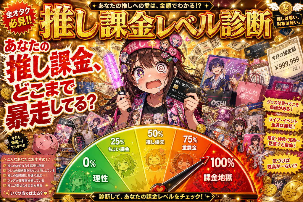 推し課金測驗