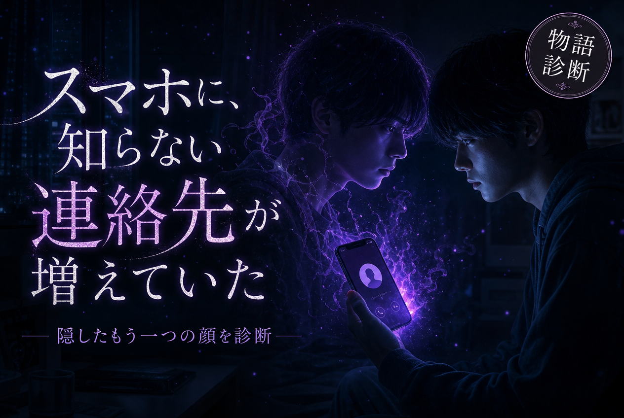 スマホの知らない連絡先 診断
